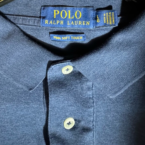 Polo by Ralph Lauren Polo Shirt (Navy Blue) - Picture 3 of 4